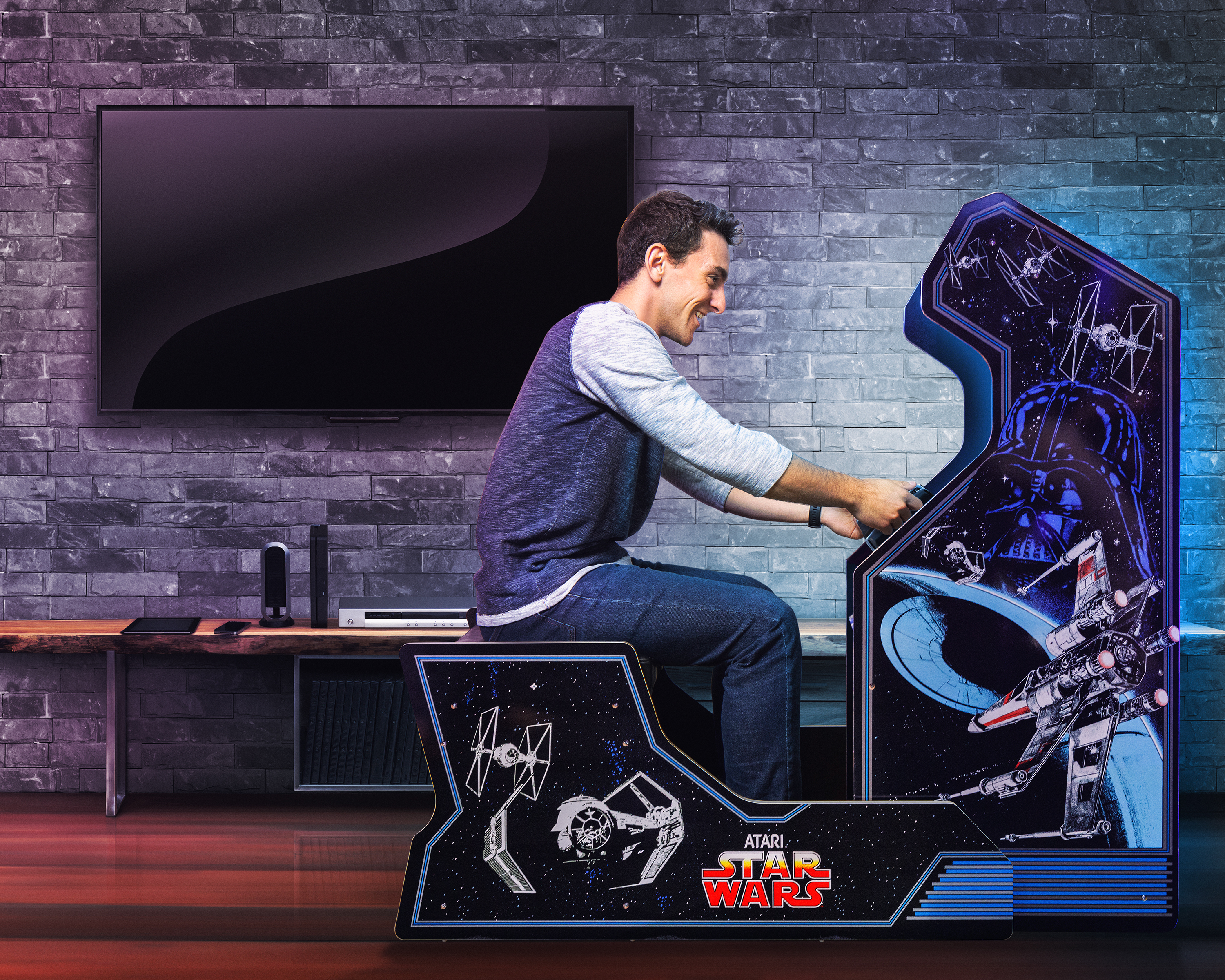 Arcade1Up, Star Wars Arcade Machine With Bench Seat - image 4 of 4