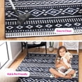 thumbnail image 3 of SAFAVIEH Adirondack Jayme Southwest Area Rug, Dark Grey/Ivory, 5'1" x 7'6", 3 of 13