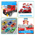 thumbnail image 2 of Coches Bomberos Lab.G Juguetes Rojo Colores, 2 of 5