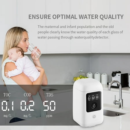 TDS TOC COD Meter Tester Water Quality Detector Aquarium Spa Monitor High Portable (Best Spa Water Tester)