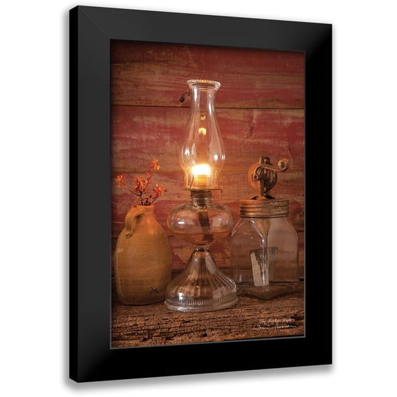 Hoover, Irvin 11x14 Black Modern Framed Museum Art Print Titled - The Kitchen Light