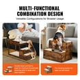 thumbnail image 3 of Pet Bunk Bed with Stairs Dog/Cat Window Perch Sleeper Couch Medium Size, 3 of 9
