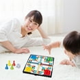 thumbnail image 4 of Juego de mesa plegable magnético, Mini juego de mesa divertido familiar portátil, regalo para niños y adultos, 4 of 8