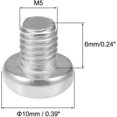 thumbnail image 2 of M5x6mm Machine Screw Phillips Head Screws Fastener Bolts 50Pcs, 2 of 5