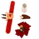 thumbnail image 3 of Accesorios navideños, pulsera con solapa, pulsera con solapa hecha a mano, pulsera multifuncional, 3 of 14