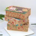 thumbnail image 4 of Cajas de dulces de Navidad Matsuzay 12 piezas Papel Kraft Exquisito Regalo pequeño Paquete de galletas de chocolate, 4 of 6