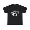 thumbnail image 2 of Never Underestimate The Old Guy Funny Disc Golf Designs T-Shirt, 2 of 2