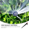 thumbnail image 3 of Miangastore Arroseur d'Irrigation Réglable pour Plantes de Jardin avec Pulvérisation à 360 Degrés Plastique Rouge 13cm, 3 of 8