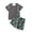 Grey, variant on WELOIJEVBE Boys 2 Piece Outfits Fashion Child Boys Spring Summer Short Sleeve T-Shirt and Shorts Boys Clothes 7-8 Years