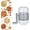 Gray, variant on LQQBOX Food Chopper Nut Chopper Grinder Hand Crank for Nuts Walnut Pecans Portable MultiChopper Shredder for Making Toppings Manual Mini Food Shredder Nut Chopper Garlic Kitchen Tool