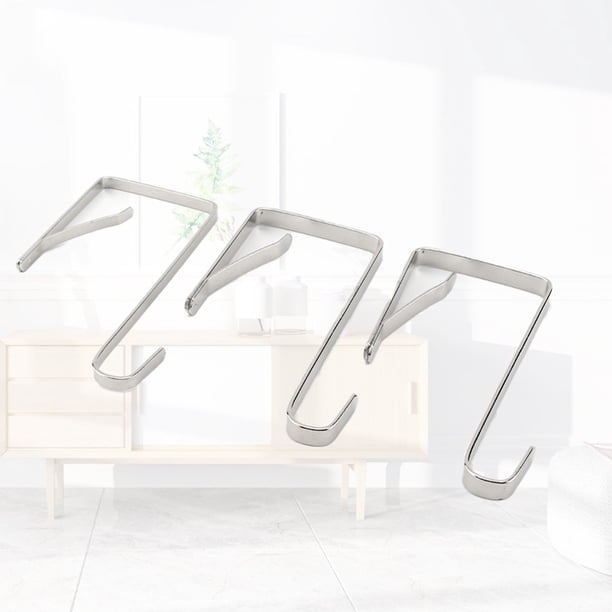 Naiovety Gancho en forma de S de Metal multiusos y ahorro de espacio de 12 Uds para ganchos de puerta que se organizan de manera eficiente Decoración del hogar Tipo 2 8mm