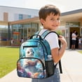 thumbnail image 3 of KUIFORTI Seal Print Toddler Backpack Kids School Bag with Front Pocket Adjustable Straps Breathable for Preschool Kindergarten Back to School Gifts for Students, 3 of 7