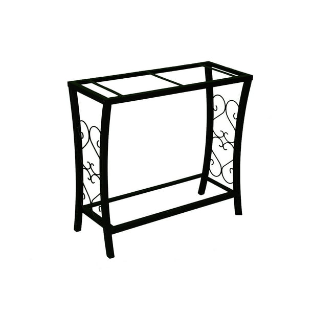 Aquatic fundamentals black store scroll aquarium stand
