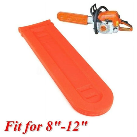 Orange Chainsaw Bar Protect Cover Scabbard Guard
