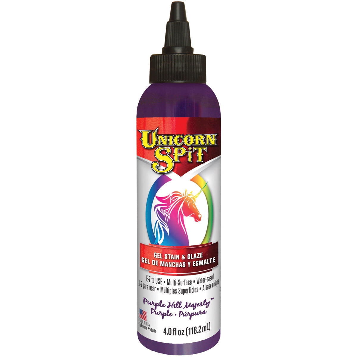 Eclectic 5770-009 Unicorn Spit Wood Stain And Glaze - Purple Hill Majesty