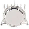 thumbnail image 2 of Posavasos, Soporte De Marco De Aislamiento Térmico Duradero De Estilo Europeo, Posavasos De Metal, Entradas Para Mesas De Comedor Y Mesas De Centro, 2 of 7