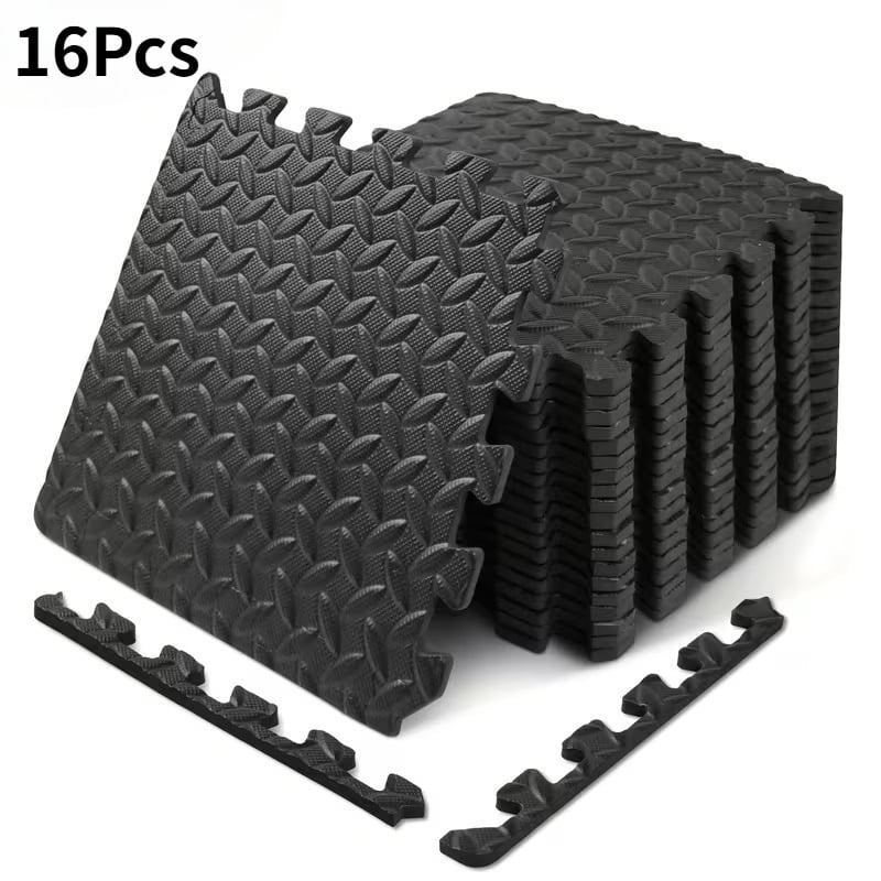 30x30cm Yoga Mat Shock Absorbing Mat Home Gym Pad EVA Eco Friendly Non Slip Foam Interlocking Flooring Suitable for Home and Gym