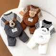 thumbnail image 2 of Dog Clothes for Small Dogs Dog Winter Clothes Small Dog Clothes Thickened Four Legged Overalls Small Puppy Clothes Cold Weather Pet Outfits Winter Christmas 1 Piece, 2 of 3