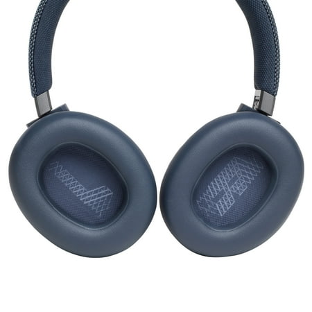 JBL Live 650BTNC - Wireless Over-Ear Noise-Cancelling Headphones - Blue
