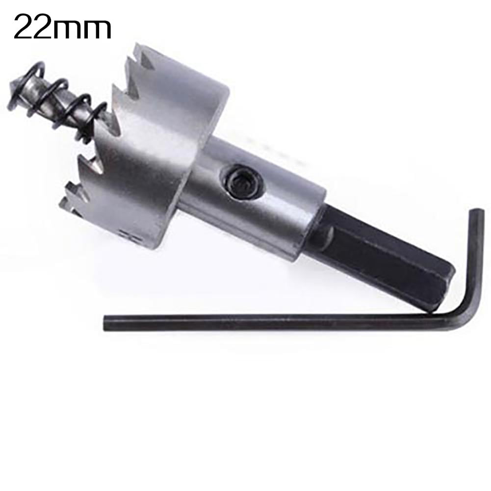 16-50mm Carbide Steel Tip Tipped Drill Bit Metal Wood Alloy Cutter Hole Saw Tool 