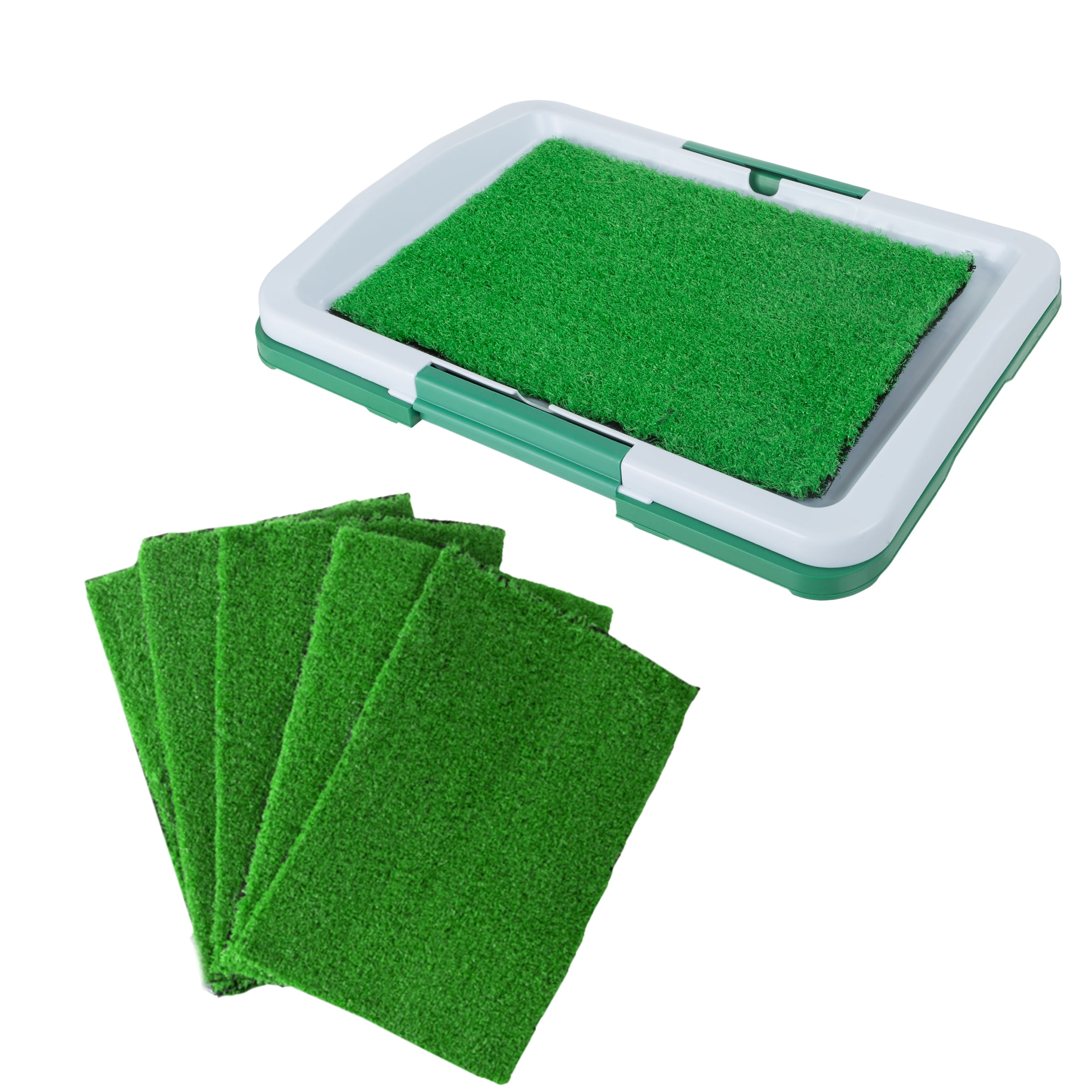 Puppy Potty Trainer with 5 Artificial Grass Mats