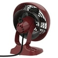 thumbnail image 5 of Vornado VFAN™ Mini Fan, Classic Vintage Circulator, Retro Metal Air Circulator, For Desk & Bedside, 2 Speeds, Adjustable Tilt, Personal Cooling with Targeted Airflow, Quiet Fan, Claret, 5 of 5
