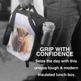 thumbnail image 6 of Bingfone Highland Cow Reusable Insulated Lunch Bag Cooler For Work School Picnic Or Travel, 6 of 7