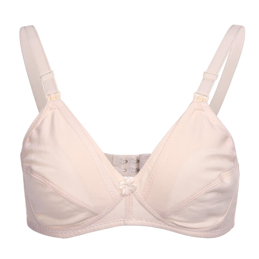 Tebru - Tebru Cotton Bra, Nursing Bra, Cotton Front Open Maternity ...