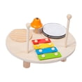 thumbnail image 4 of Batería para niños, instrumento de percusión Montessori, coordinación ojo-mano, de instrumento Musical para bebé para jardín de infantes, 4 of 9