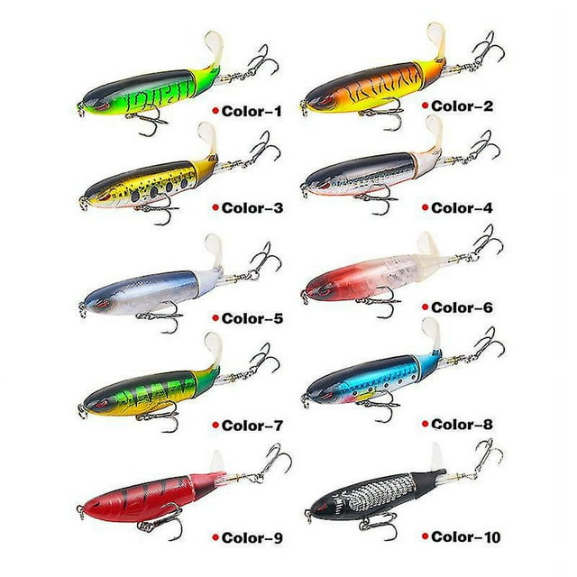2pcs Random Color Mini Fat Crank Fishing Lure Simulated Rock Fishing Hard Bait Lures Plastic Simulation Bait