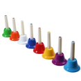 thumbnail image 3 of Clochettes à Main 8 Notes, Clochettes Colorées Instrument de Musique pour Enfants Adultes École Église Mariage, 3 of 7