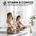 thumbnail image 6 of Vitamin B Complex Capsules - MultiVitamin for Energy,Immune,Nervous System Support,120 Pills, 6 of 7