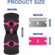 thumbnail image 3 of Rascador DeKeones Razor Blade de doble filo con 10 cuchillas, color rosa, 3 of 7