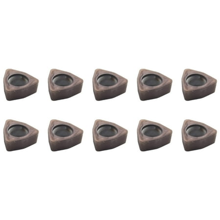 

10pcs WCMX030208FN BP1125 alloy CNC carbide inserts cutting tool U DRILL inserts