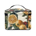thumbnail image 4 of HELLHERO Fold Flat Make up Cosmetic Bags (8.86"x6.5"x5.9"), Gift for Adults, Fruit, 4 of 6