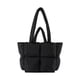 thumbnail image 1 of Sonducket Bolso de hombro acolchado, esponjoso, cálido, resistente a desgarros, a cuadros, moderno e informal, impermeable y duradero Bolsas de mensajero y de hombro Negro, 1 of 6