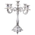 thumbnail image 1 of Abbracc Metal Noble Candlestick Wedding Retro Candle Holder Dining Table Event Romantic Candelabrum Candelabra 5 Arm, 1 of 9