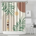 thumbnail image 2 of Bohemian Rustic Shower Curtain 72x84 Inches Vintage Tribal Pattern Polyester Fabric Bathroom Decor, 2 of 5