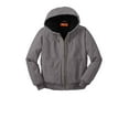 thumbnail image 4 of CornerStone Men's Washed Duck Cloth Insulated Hooded Work Jacket - CSJ41, 4 of 4