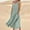 Mint Green, variant on ZHUGeLI Women's Summer Dresses Cotton and Linen Dress Long Sleeveless Solid Color Dress with Pocket Skirt