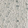 thumbnail image 2 of MSI Black and White Pebbles 11.42 in. x 11.42 in. x 10 mm Marble Mesh-Mounted Mosaic Tile (9.1 sq. ft. / case), 2 of 5