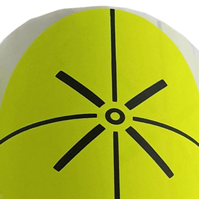 Xingzhi 200 Pieces Shooting Targets Fluorescence Paper Targets High Visibility Yellow
