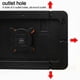 thumbnail image 4 of 16' Large Led Digital Wall Clock Temperature Date Display Electronic Wall Clock, 4 of 5