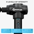 thumbnail image 3 of Booster E Massage Gun Deep Tissue Massager Therapy Body Muscle Stimulation Pain Relief for EMS Pain Relaxation Fitness Shaping, 3 of 5