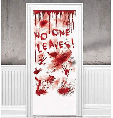 Bloody Party Halloween Fancy Dress Party Decoration Prop Table Door Cover Tape 