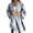 Gray, variant on Tumotour Winter Jacket For Women Casual Women'S Solid Color Long V-Neck Cape Cardigan Top Jacket