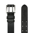 thumbnail image 2 of Bruno Marc Men's Genuine Leather Double Prong Dress Casual Jeans Belt ABBL213M BLACK Size 34-38, 2 of 5