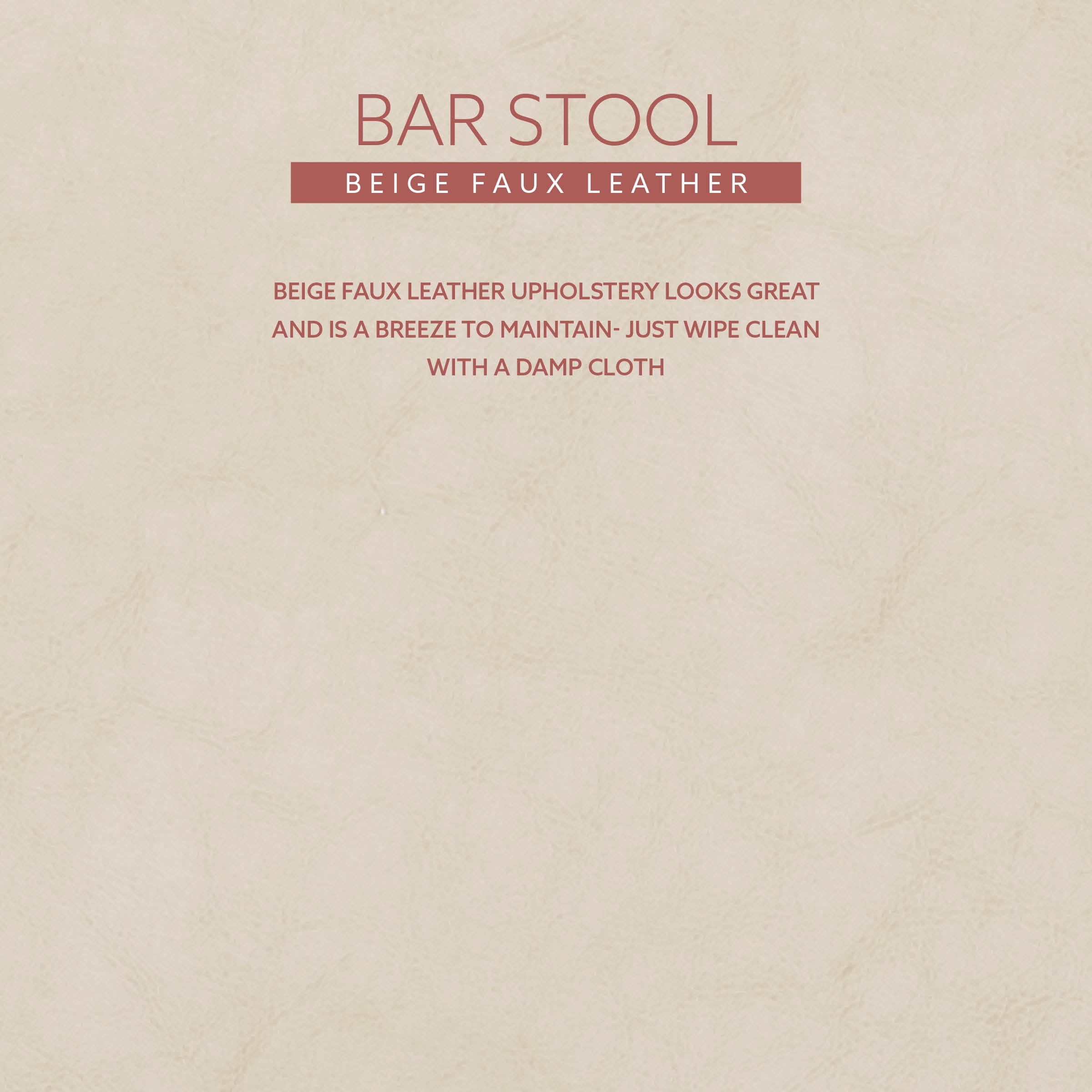 Linon Maya Bar Stool, Multiple Colors, 29 inch Seat Height