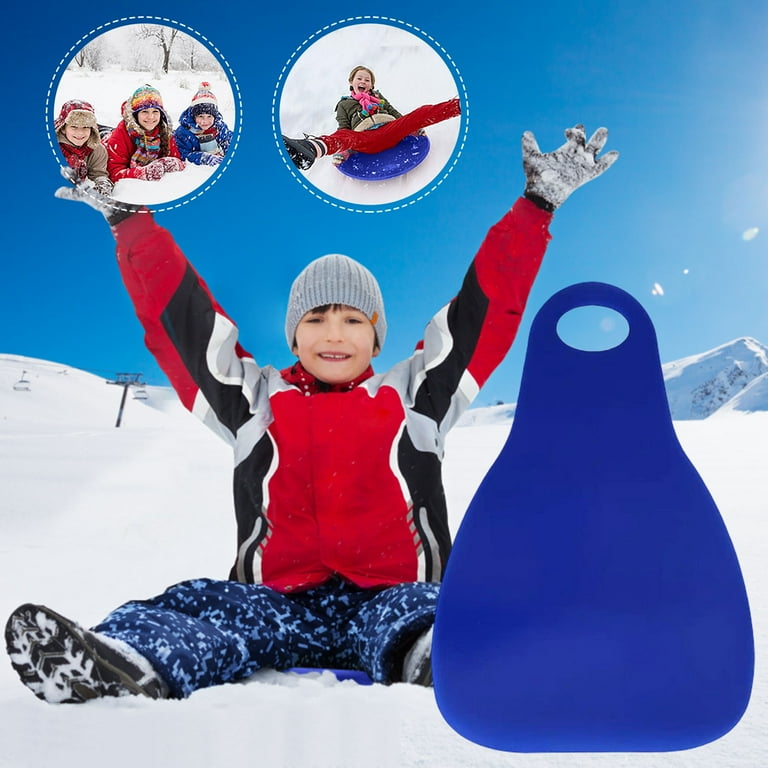 Portable Extra Thick Roll Up Snow Sled for Adults and Kids  display picture 1