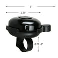 thumbnail image 3 of Active Mind Ltd 2-Pack Classic Bike Bell with Ring Loud Horn - Classic Handlebar Bell for Adults/Kids Mountain/Road Bicycles, Bike Accessories, Black, 3 of 6